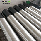 Round Continuous Slotted Casing Pipe , Filter Cylinder Wedge Wire Screens